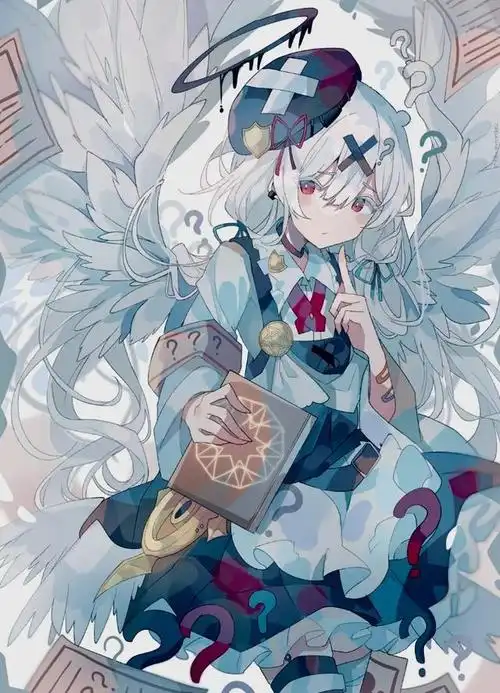 超梦幻风格的二次元少女壁纸