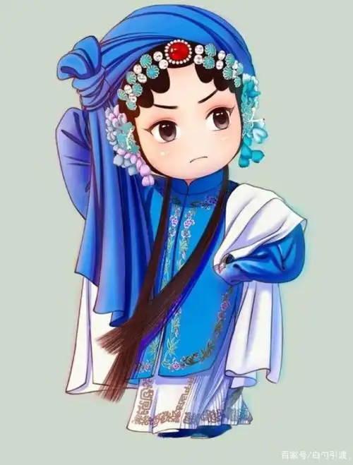 京剧 卡通人物