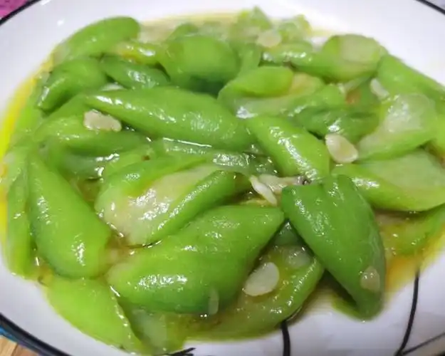 清炒丝瓜06的做法