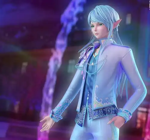 《精灵梦叶罗丽》男角色中的颜值担当,水王子盛装打扮,帅到极致