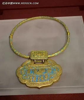 富贵如意金项圈