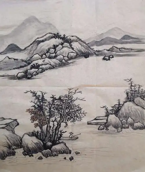 2017山水画初级一班作业集9