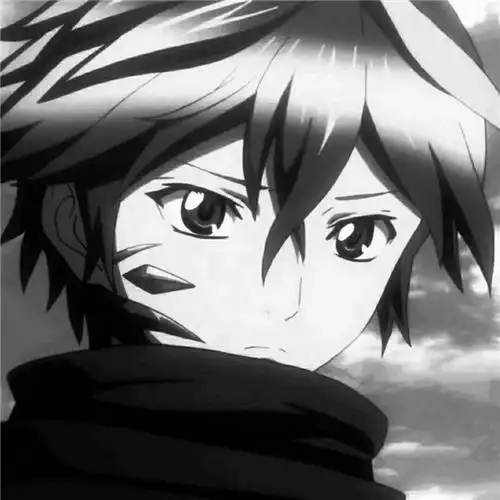 男生头像冷酷帅气侧脸