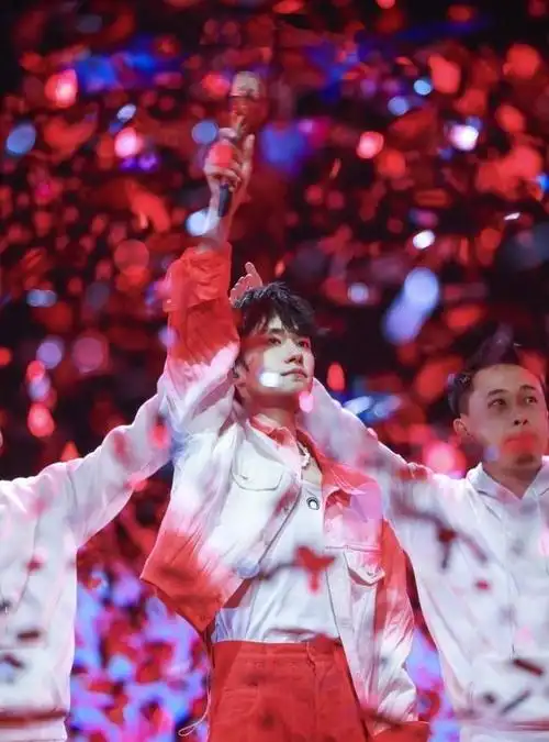 狂野红玫瑰or病娇白月光,易烊千玺玊尔演唱会look_高清图集_新浪网