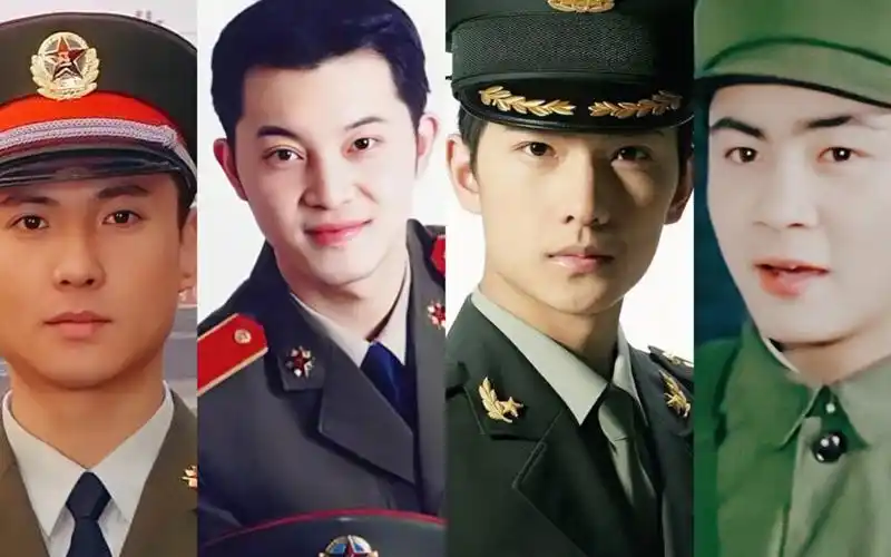 我们来感受下军艺4代校草的魅力吧,洪剑涛,沙溢,沈腾,杨洋