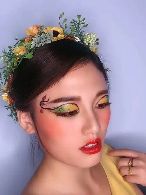 今日创意舞台妆