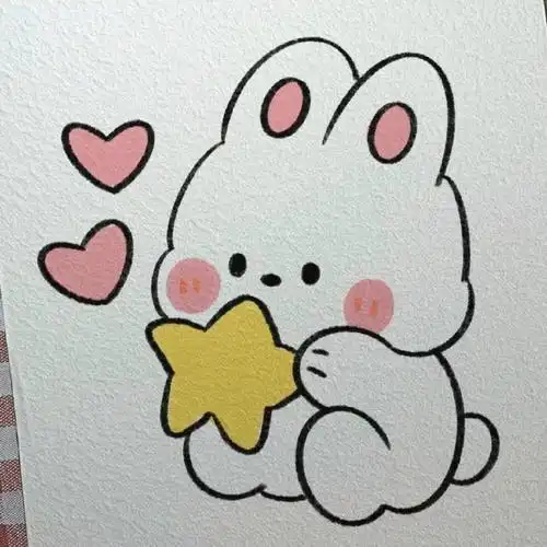 可爱的简笔画,和孩子一起画吧