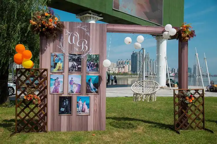 户外草坪婚礼|空间|舞台美术|_小鱼干儿_原创作品-站酷zcool