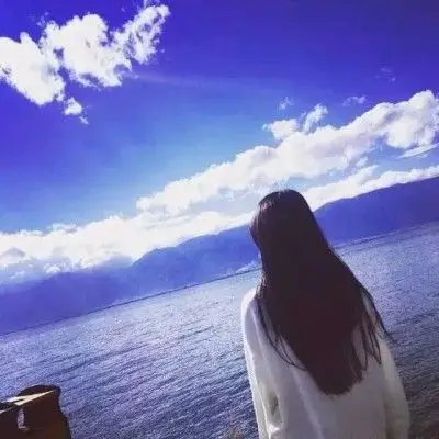 女生/头像/唯美/可爱/文艺/背影/长发/ 「这里久久.