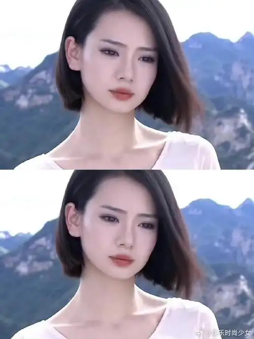 早期的戚薇好像一只布偶猫啊!好美