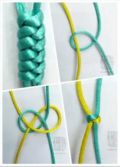 转载15种挂件手串打结教程编织博客