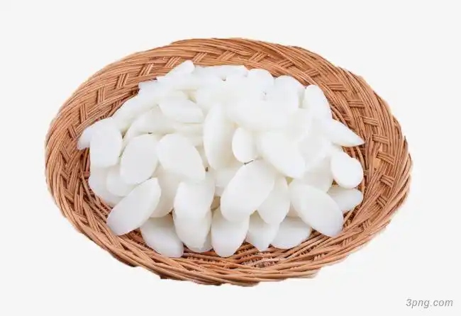 白色年糕png素材透明免抠图片其他元素