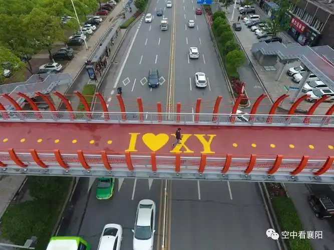 襄阳城区多座网红天桥亮相!