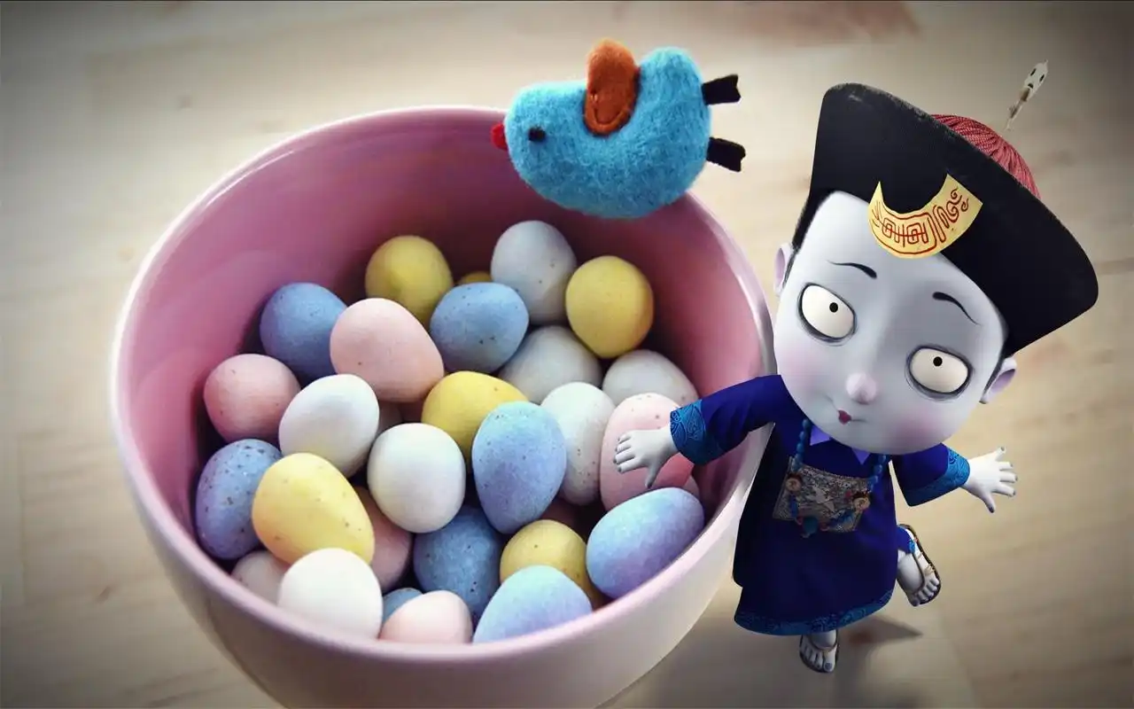 僵小鱼糖果系列小僵尸出没萌萌哒壁纸下载