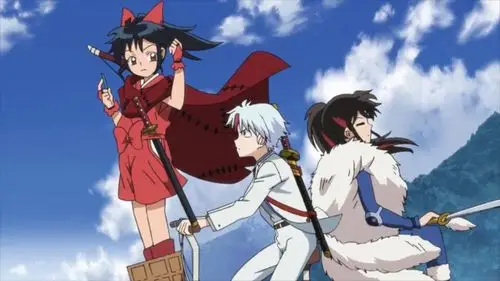 半妖的夜叉姬三姐妹大战猫妖冥家吐槽永远颜值控又发作