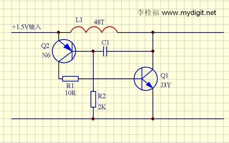 5v干电池直流升压电路