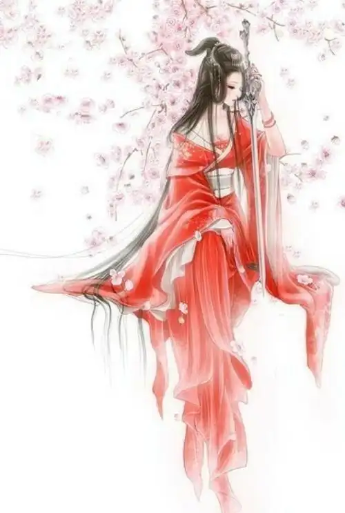 3订单2图片古风红衣霸气女子