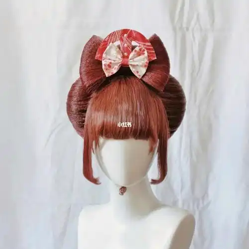 款假发造型_lolita_假发_日式和风_发型_lolita假发造型_时尚_发型