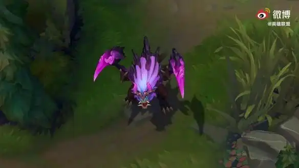 《lol》山海绘卷科加斯炫彩皮肤演示公布 色彩绚丽!(3)_游侠网 ali213