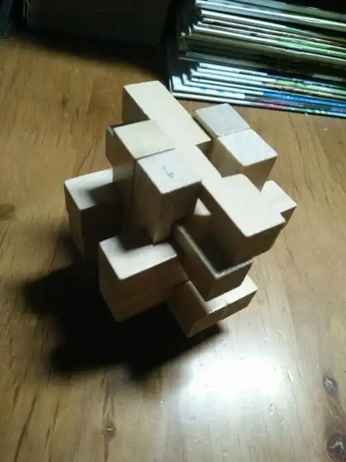 十二根鲁班锁的拼装-美篇