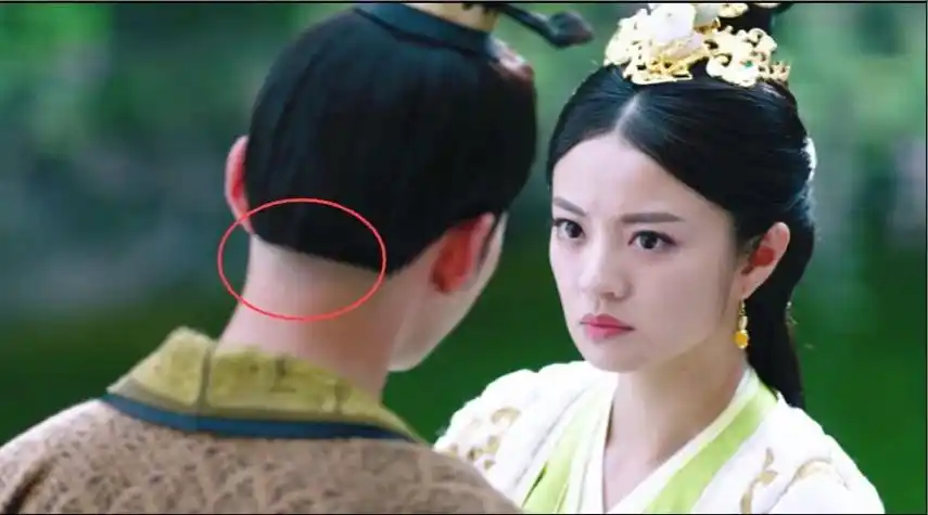 《独孤天下》穿帮镜头 徐正溪假发太抢眼