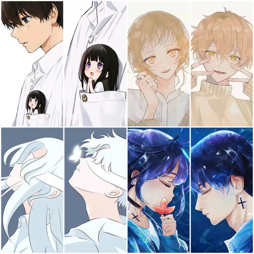 雅ya手机大牌联名动漫男女情侣头像壁纸iphone苹果小米华为5.10