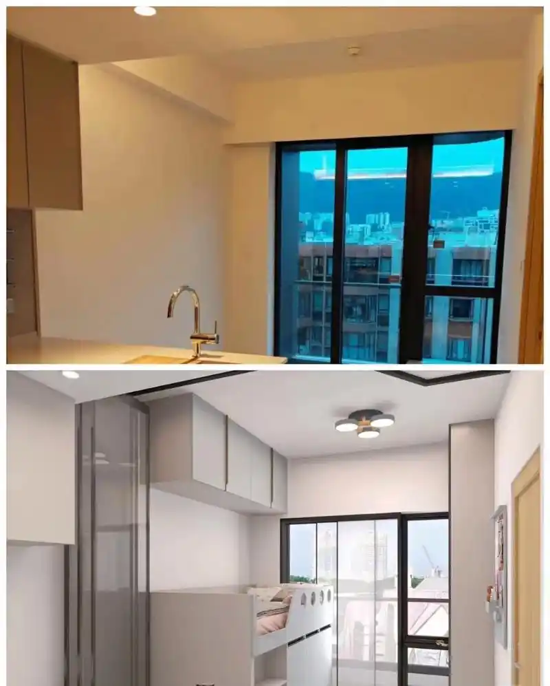 精装房30平一室怎么改两室附具体尺寸