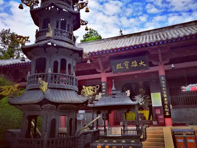 威海市唯一的佛教寺院赤山法华院