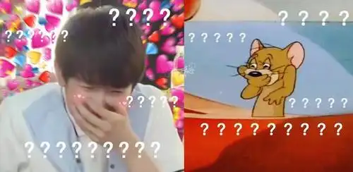 王源杰瑞同款表情包,一模一样的可爱,弟弟还是逃不掉网课