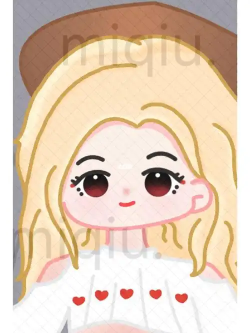 q版人物  #无偿  #小卡  #宋雨琦  #gidle宋雨琦