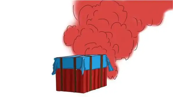 绝地求生空投简笔画怎么画吃鸡空投枪简笔画