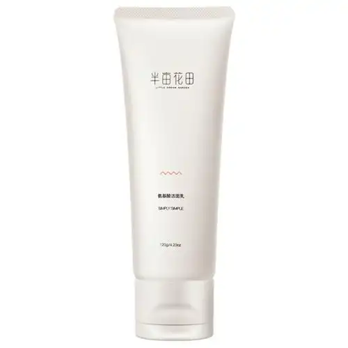 半亩花田氨基酸洗面奶女深层清洁收缩毛孔控油面部洁面乳学生男