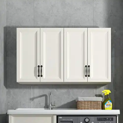 阳台太空铝浴室柜卫生间马桶柜挂墙式吊柜储物柜子收纳柜侧柜边柜视频