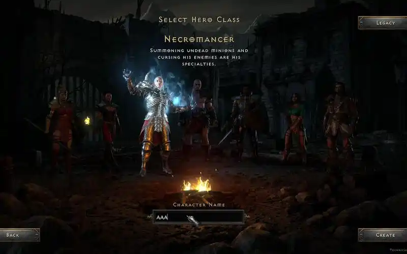 暗黑破坏神2重制版a测版本死灵法师试玩