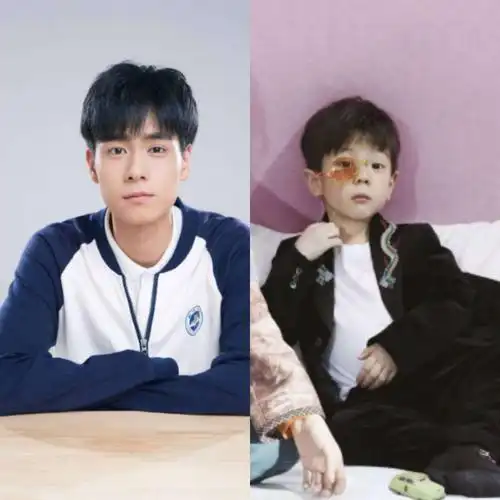 照片,嗯哼手拿眼镜,仔细看看嗯哼真的撞脸2017年新晋男神小鲜肉胡一天