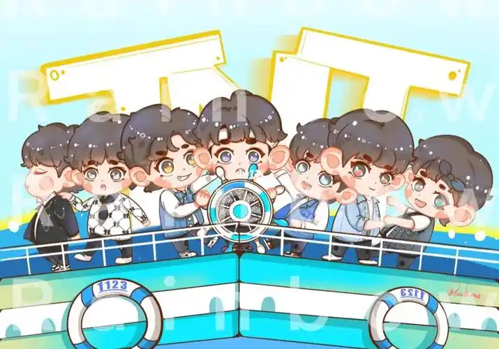 q版客单展示时代少年团