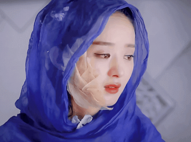 当下热门女明星影视剧里的梨花带雨落泪,杨紫,迪丽热巴,赵丽颖