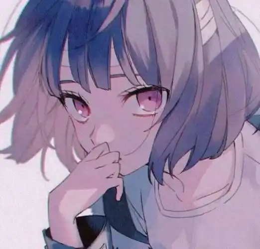 女生动漫插画头像超仙