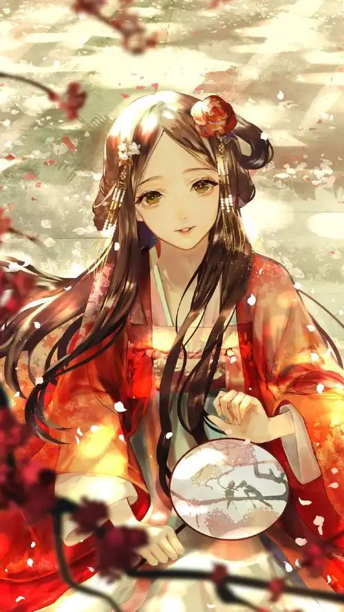 古风女生壁纸_手机壁纸_动漫卡通手机壁纸_我要个性网