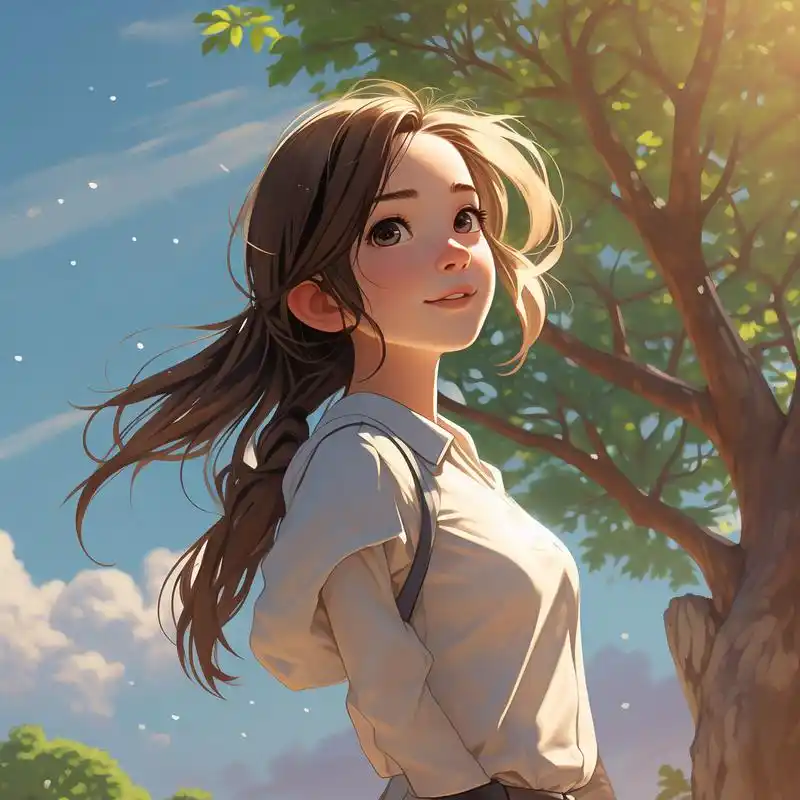 阳光女孩头像,元气满满每一天94 今天是一组阳光女孩头像,画面温暖