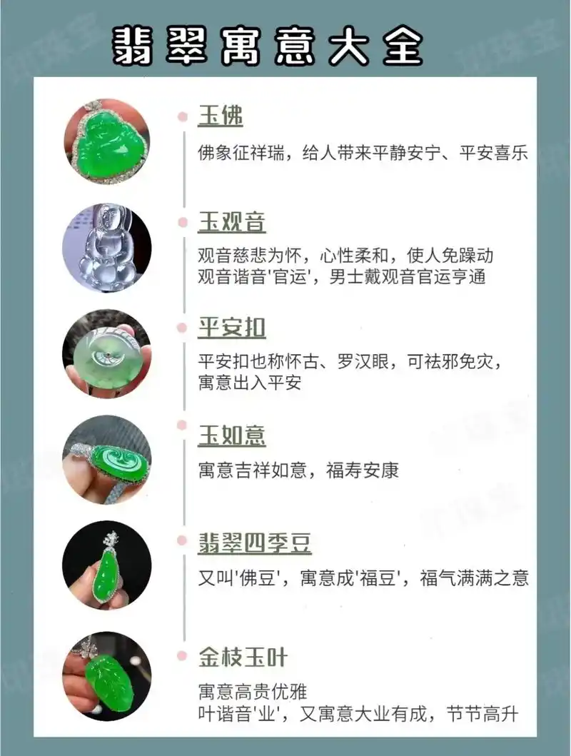 翡翠吊坠寓意.1. 玉佛92 佛象征祥瑞,给人带来平静安宁, - 抖音