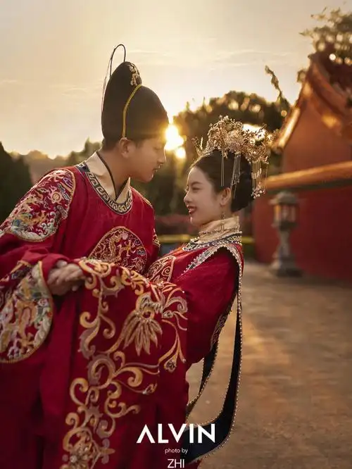 汉服婚纱照60当了回古装剧女主客片分享