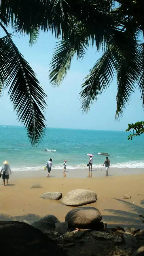 三亚湾的那片海