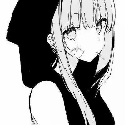 二次元高冷系黑白女
