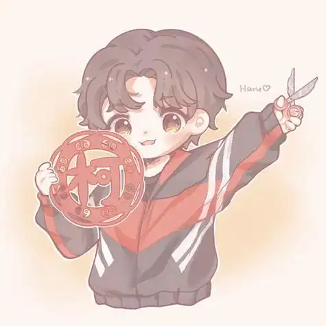 98狗勾剪纸～ 笨蛋周柯宇小朋.