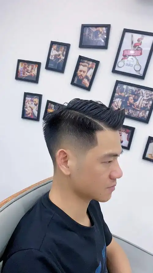 短款侧背头推荐