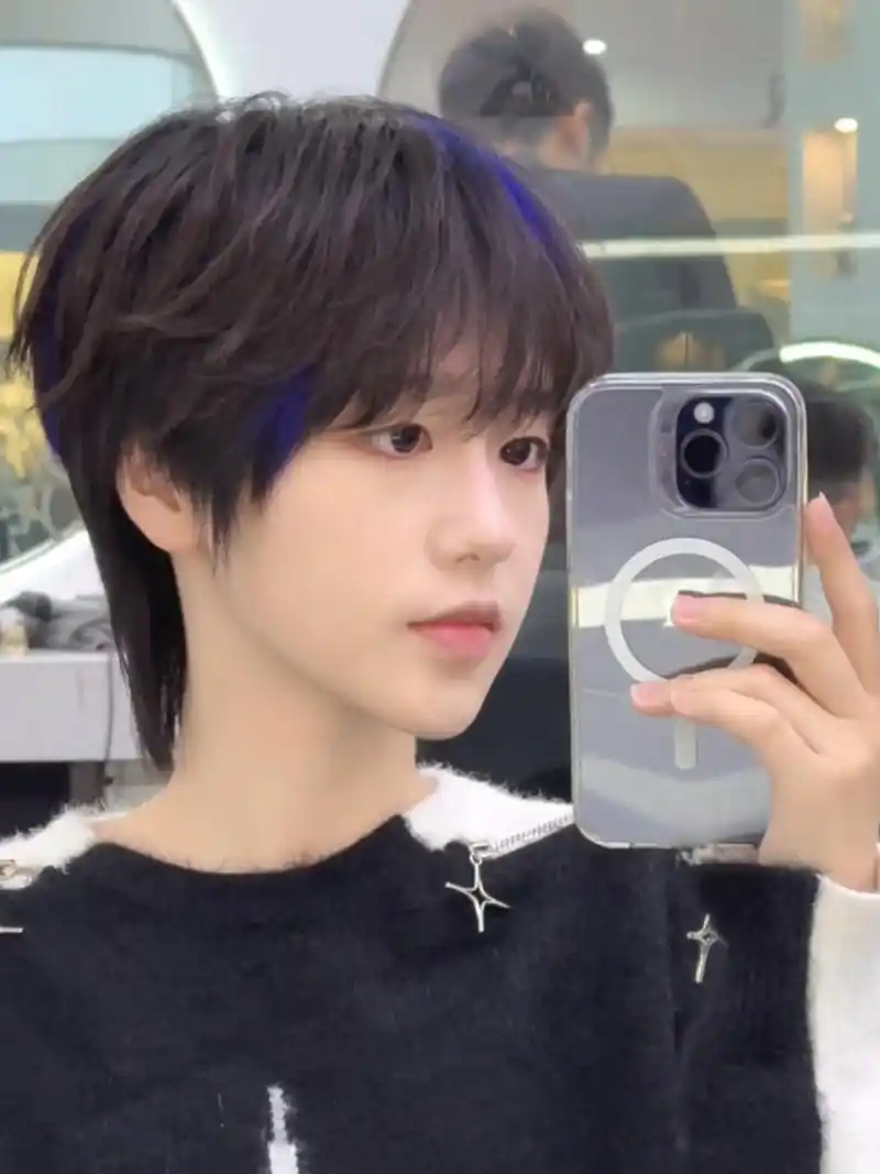 微分碎盖 高额头女生也能做的发型