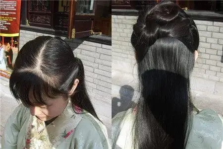 简易古风发型扎法简单学 打造温婉可人古典美女