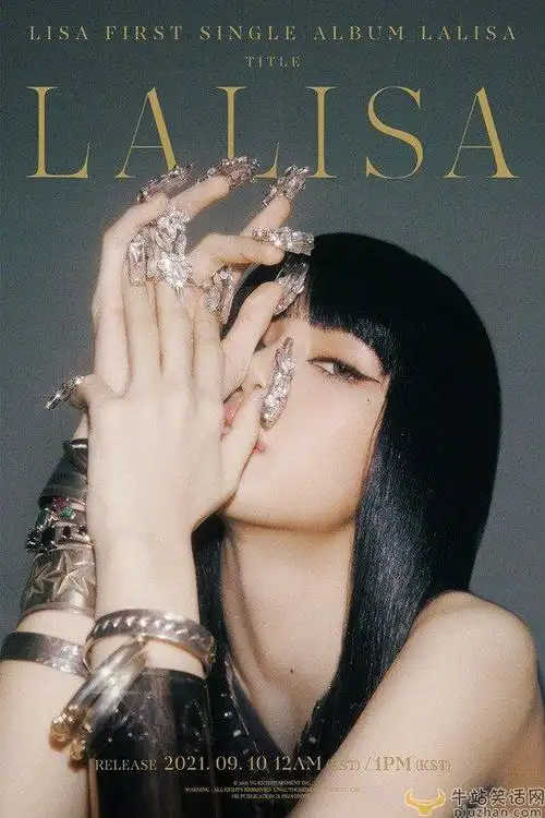blackpink lisa《lalisa》海报公开 lisa回归主打歌是什么