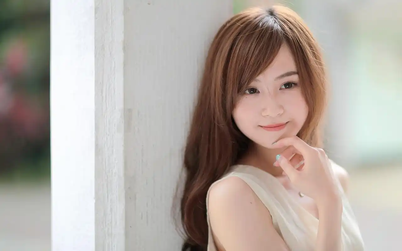 清纯可爱校园邻家女孩唯美养眼写真桌面壁纸第三辑-美女壁纸-手机壁纸